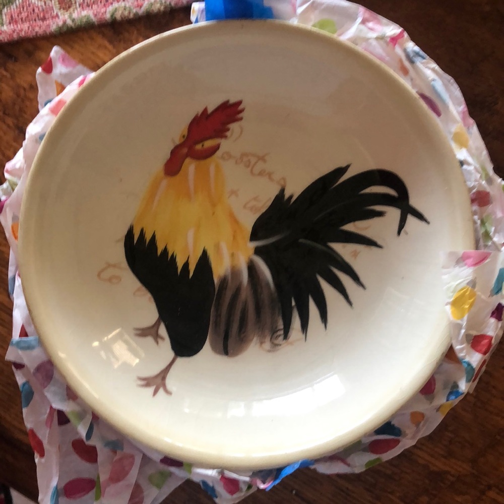 Williams Sonoma roster plate/bowls